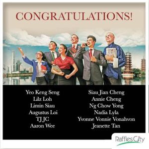 I won two extra tickets to Chinglish! Courtesy of Raffles City Singapore